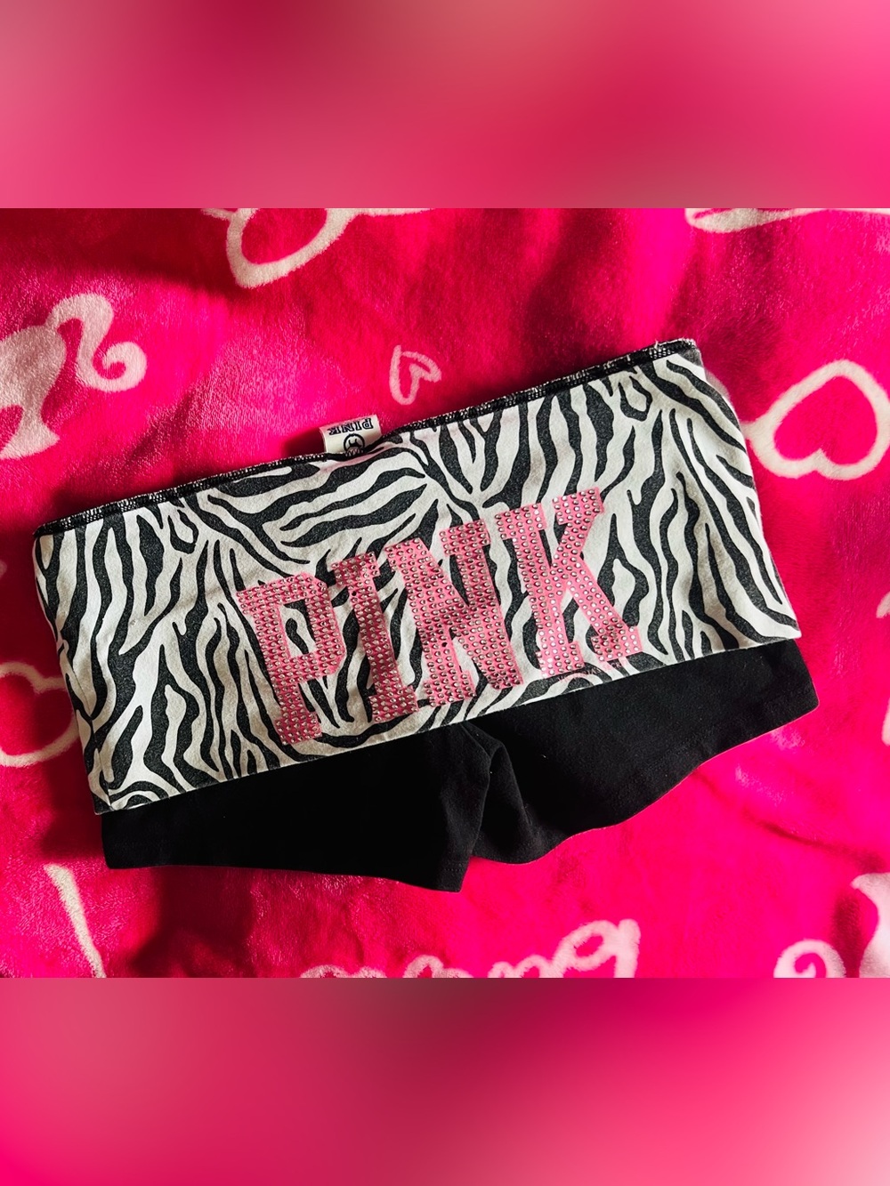 VS Pink Fold Over Shorts